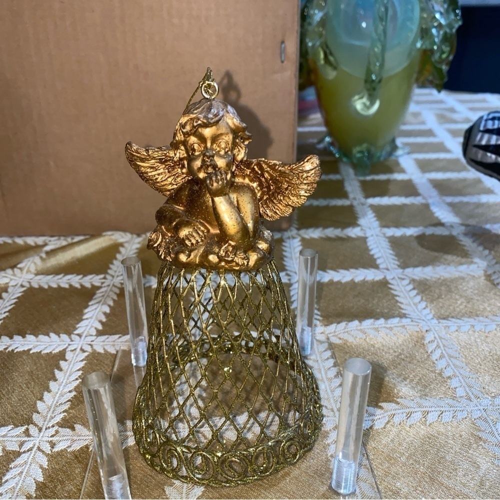 Vintage Victorian Christmas Ornaments Cherub Christmas Ornaments Christmas Angel